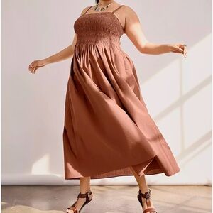 New LaneBryant Brown Maxi Dress size 18/20